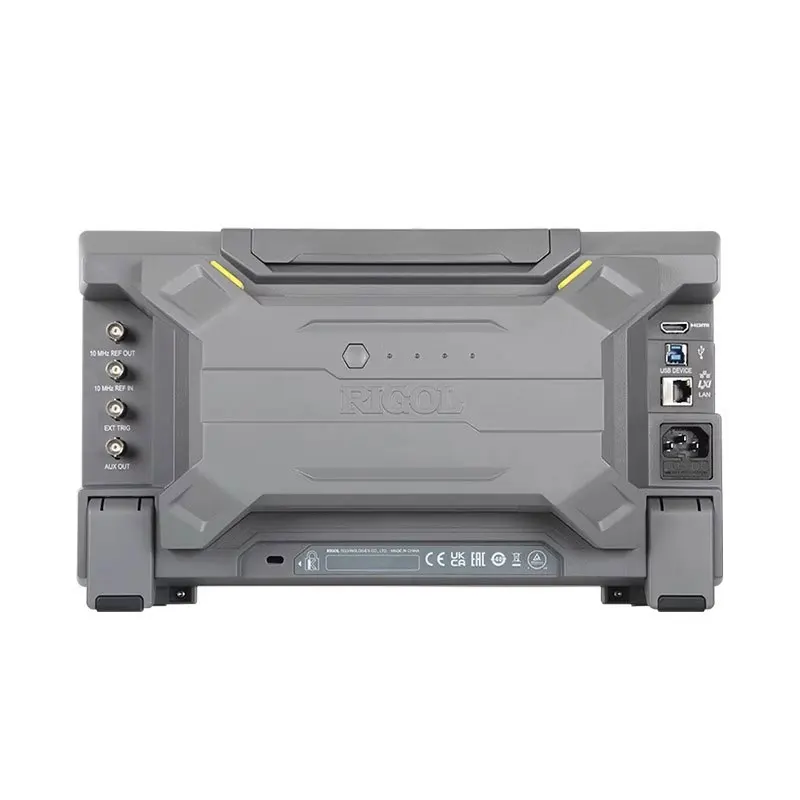 DHO4204 200MHz 12Bit 4CH Osciloscópio digital multifuncional de alta resolução com tela sensível ao toque de alta definição de 10,1 polegadas