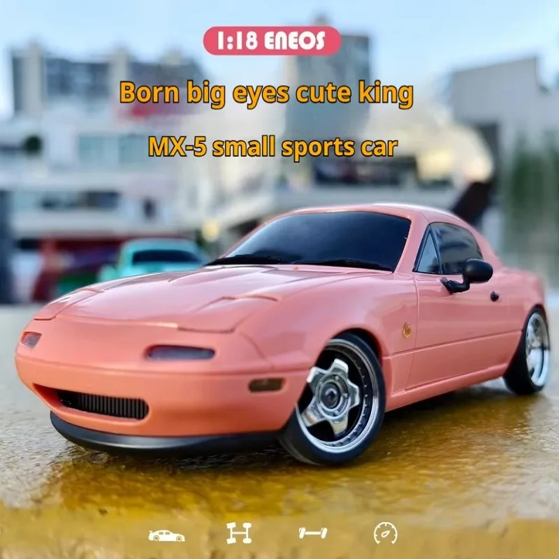 LDRC LD1804 RC Drift Car 1/18 Mazda Mx5 2.4G 2WD ESP Gyroscope LED