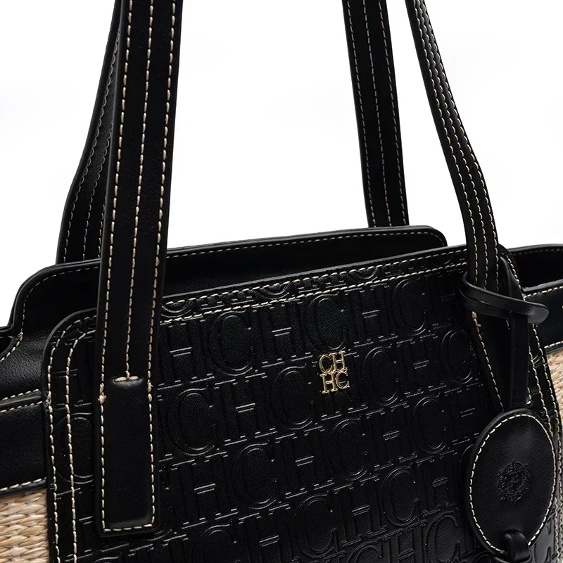 CH Crossbody Bag Fashion Multi Functional Women's Light Luxury Handbag Large Classic High Quality Women's Shoulder Bag