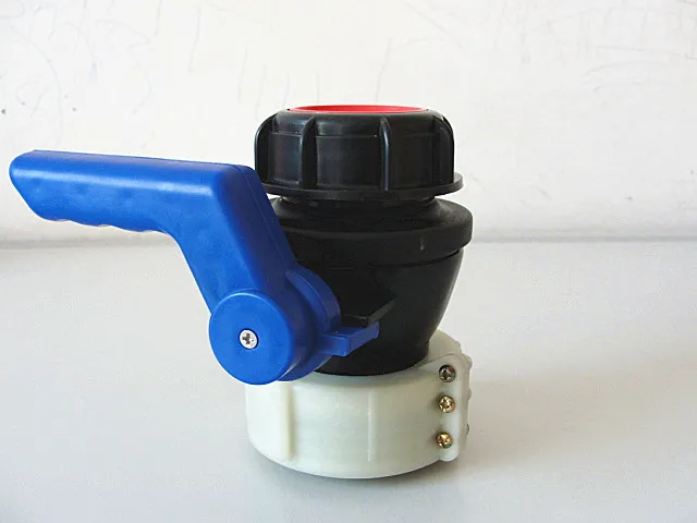 1000L Ton Barrel Accessories, Ton Barrel Valve Butterfly Valve 62mm75mmDN40 DN50 2 Inches