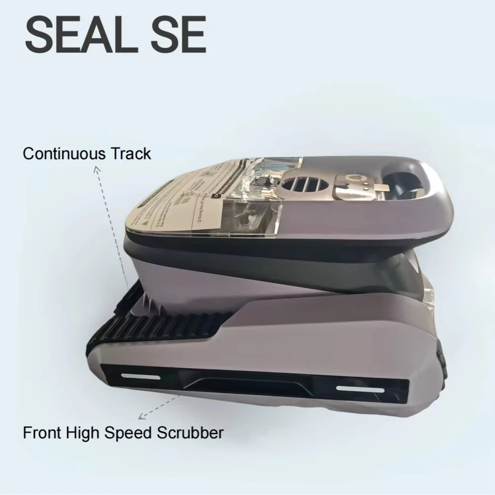

Pool Vacuum Cleaning Robot Intelligent Wireless Pool Robot Automatic Cleaner for Swimming Fish Pool