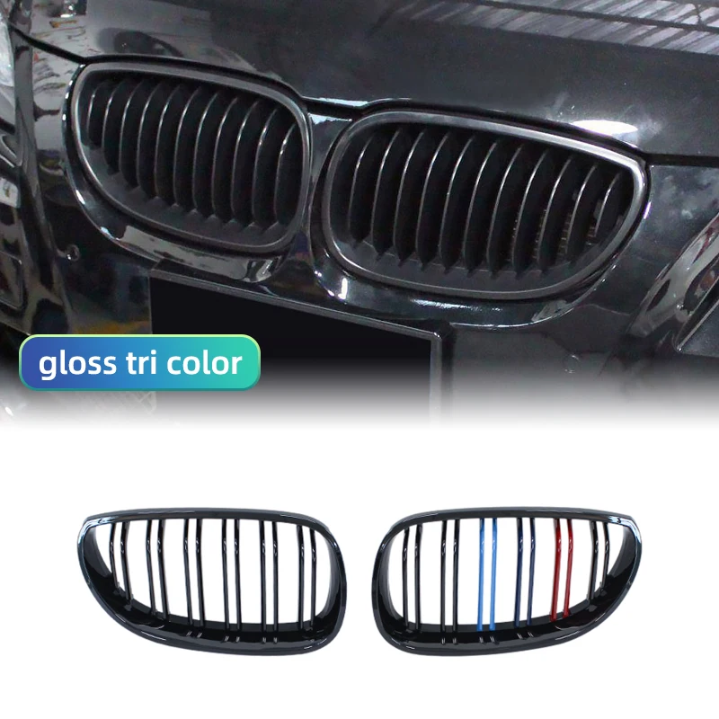 Grill Front Kidney Sport Grilles Hood Grill for BMW E60 E61 5 Series M5 525I 525Xi 528I 528Xi 530I 530Xi 2003-2009