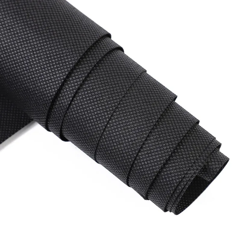 

Самоклеящаяся нетканая ткань черного цвета 50х150 см для декора и рукоделия, для шитья и домашнего декора