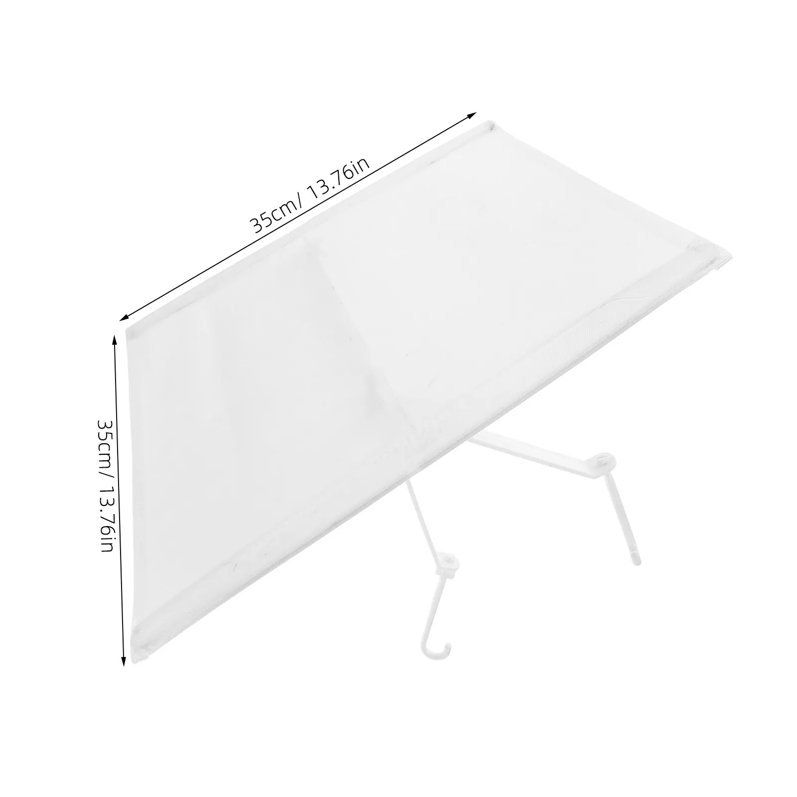 Ceiling Air Conditioner Deflector Square Central Ac Windshield Easy Installation Removal Airflow Direction Control Vent Baffle