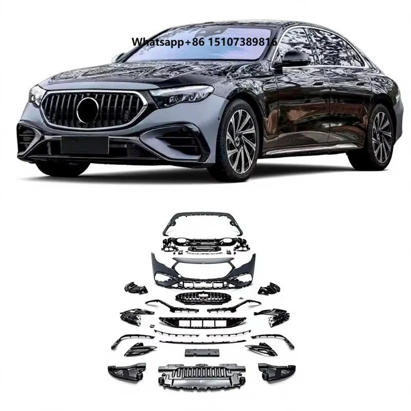 E53 AM Style Full Set PP Material Body Kit for E-Class W214 2024-2026