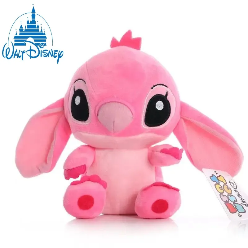 

Nice looking Disney Lilo and Stitch plush toy pink Lilo blue Stitch toy cute plush doll couple Stitch doll couple birthday gift