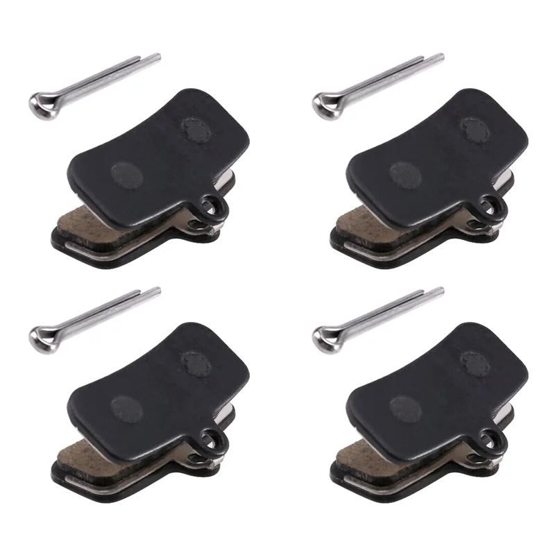 B48B-For SHIM M810 M820 متوافق 4 زوج دراجة مكبح قرصي منصات العالمي دراجة الفرامل وسادة مجموعة الملحقات #6