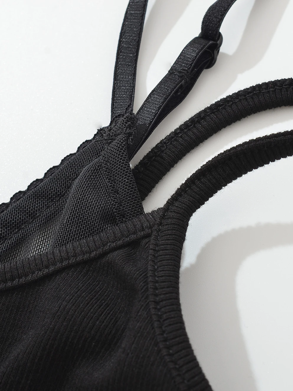 Sexy ort American Girl Sle Button Lace Trim Vest Henry Falso in due pezzi Strapl Pure Desire Streetwear per le donne