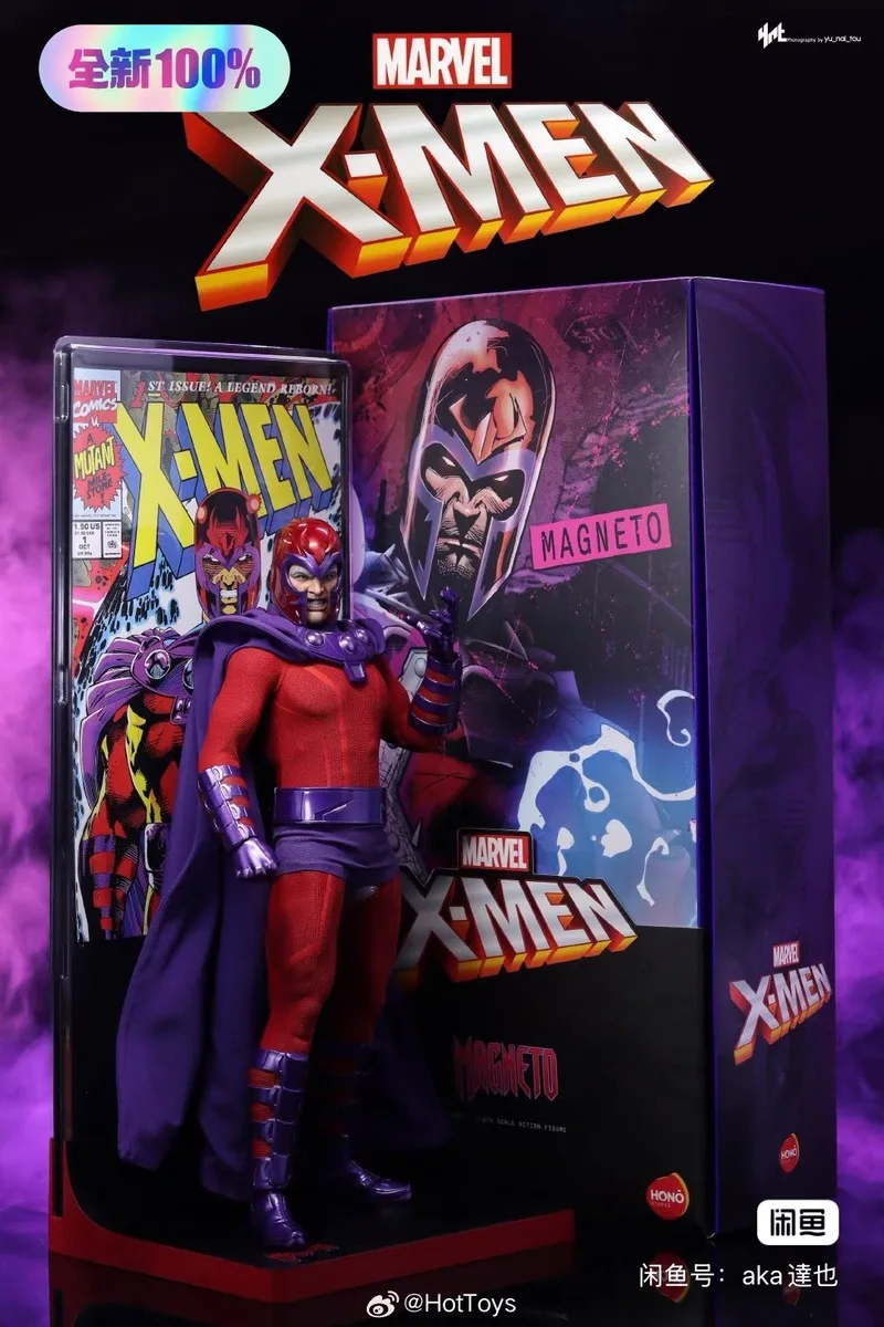 

Подлинная HOTTOYS HON Fisk STUDIO HS02 Manga X-Men Magneto 1/6 Мужской солдат Полный набор Модель 12 дюймов Фигурка Коллекционная индивидуальная