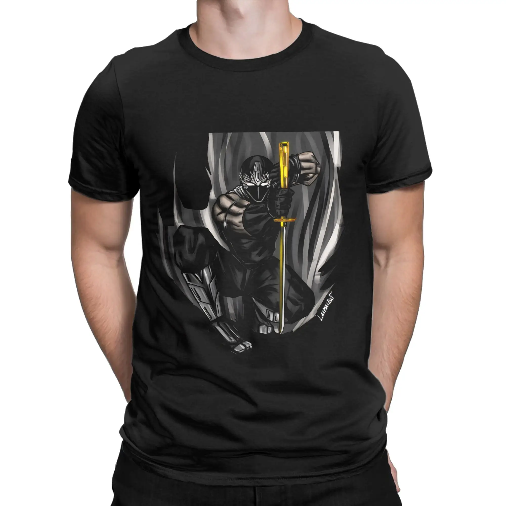 Ninja Scrolls T-Shirt Summer  Fashion T-Shirts Men's Cotton O-Neck Oversized Top Tees Short-Sleeved Streetwear Tshirt