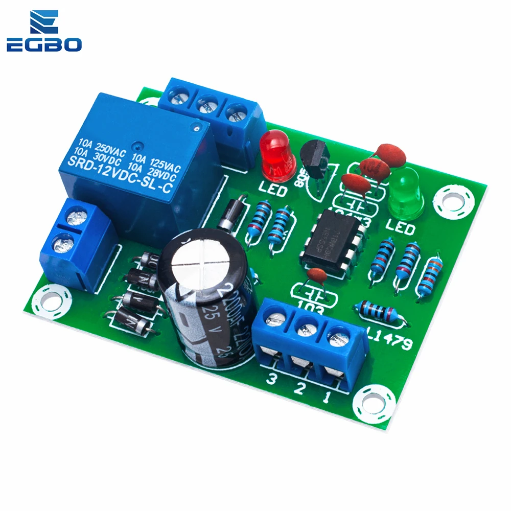 Water Level Controller Switch Liquid Level Sensor Module Automatically Pumping Drainage Protection Controlling Circuit Board