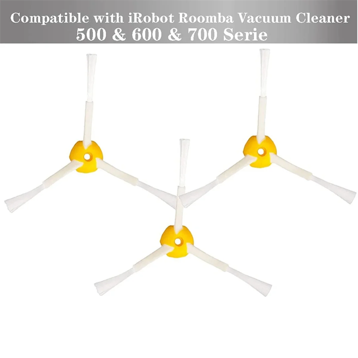 Irobot用サイドブラシ,Roomba 600, 700シリーズ,694, 692, 690, 680, 660, 665, 651, 650, 614, 760, 770, 780, 776 500シリーズ595、585、564