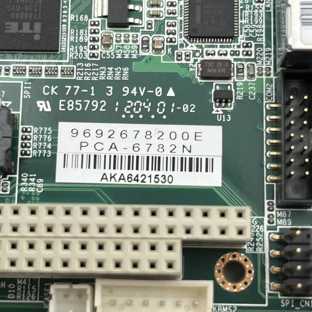 เมนบอร์ดควบคุมอุตสาหกรรม PCA-6782N รุ่น PCA-6782 REV.A1