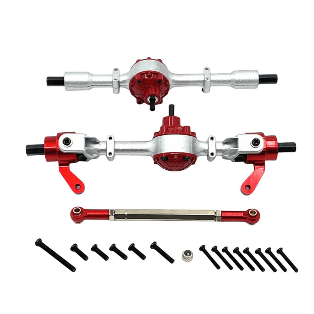 Parti metalliche Gruppo assale anteriore e posteriore per WPL 1/16 C34 C44 FJ450 RC Car