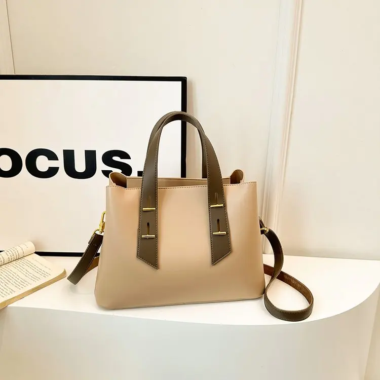 

2026 New Fashion Tote Bag Simple Large Capacity Women's Crossbody Bag Premium Soft Leather Women's Bag Handbag