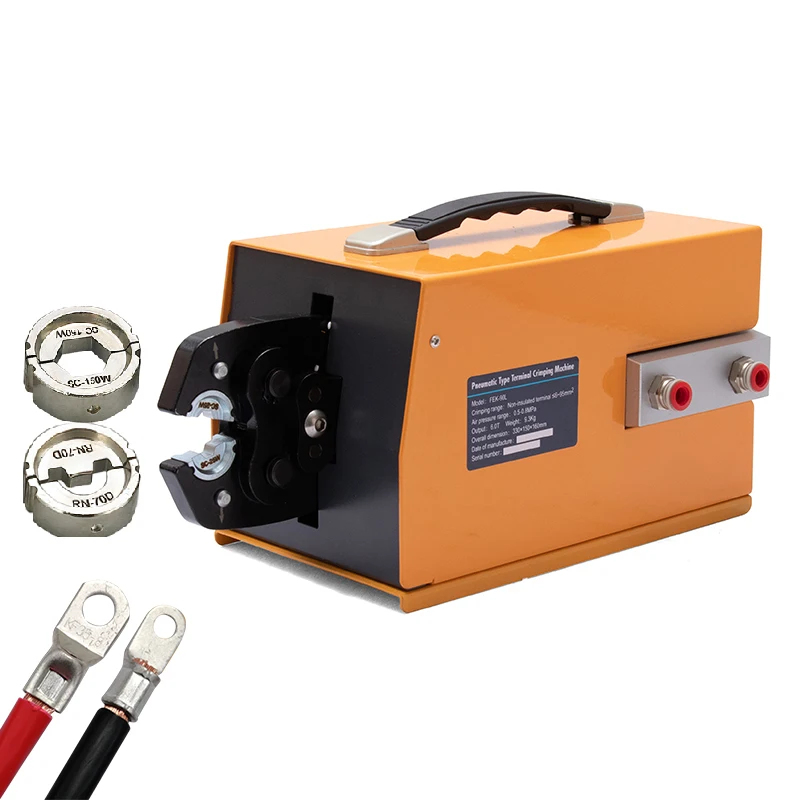 

FEK-90L Pneumatic crimping tool Wire Crimp Tool terminal Crimping Machine