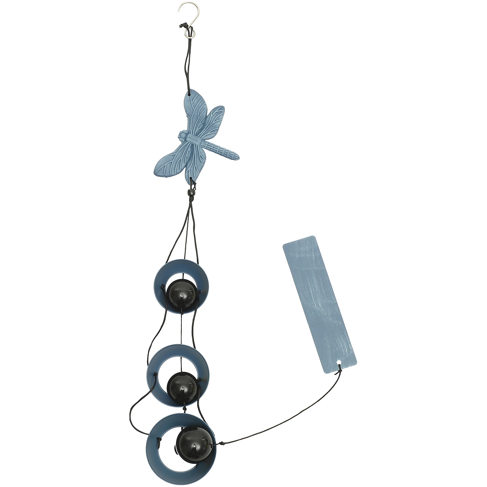 

Wind Chime Japanese Patio Vintage Garden Decor Outdoors Traditional Iron Chimes Bells Pendant