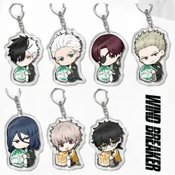 Anime WIND BREAKER Sakura Haruka Suo Hayato Acrylic Key Chain Keychains for Accessories Bag Pendant Keyring Jewelry Fans Gifts