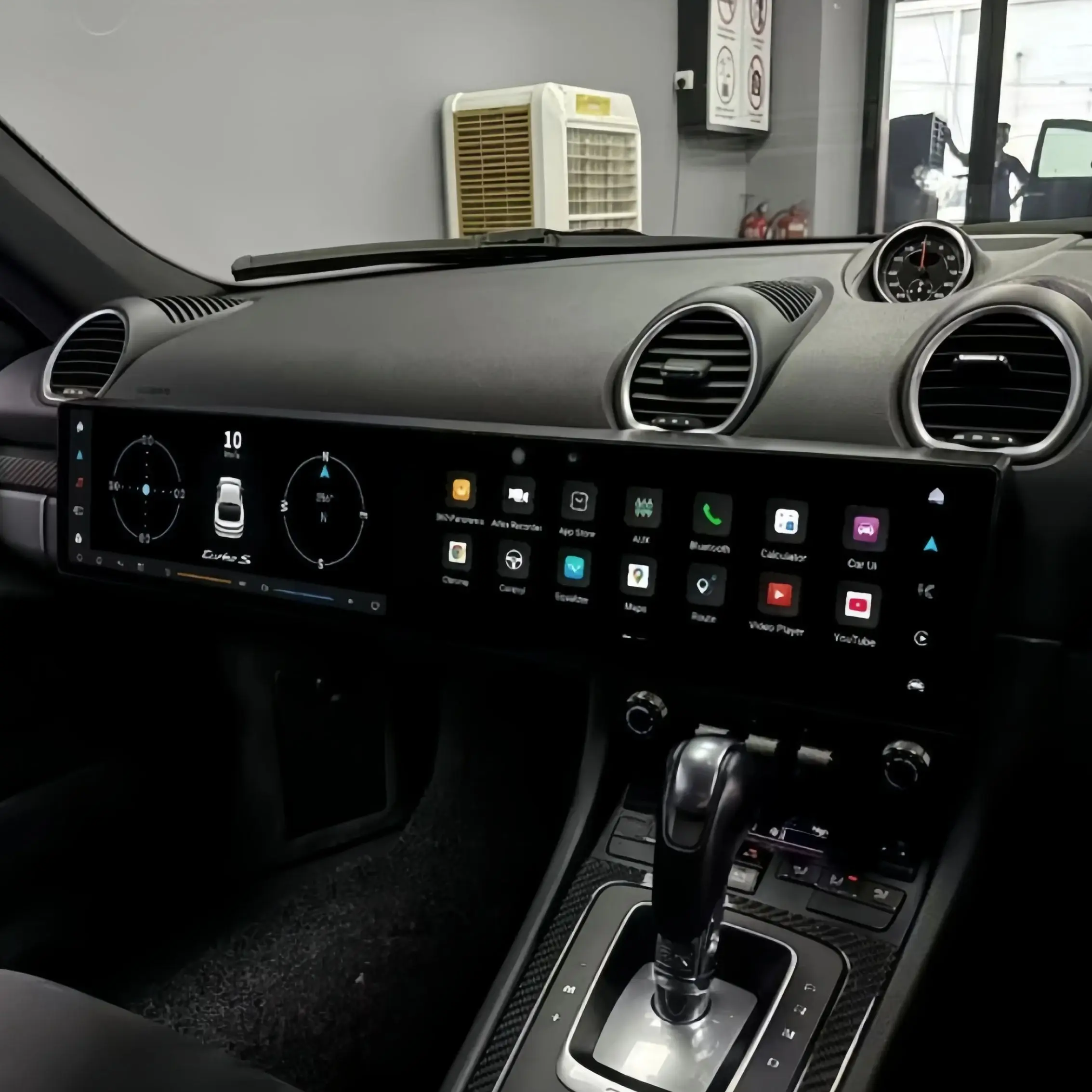 

Автомобильный Android carplay для Porsche 718 Boxster 2016-2023, двойной экран 12,3 дюйма, автомобильный GPS-мультимедийный плеер, головное устройство, автомобильный радиоприемник, медиа BT
