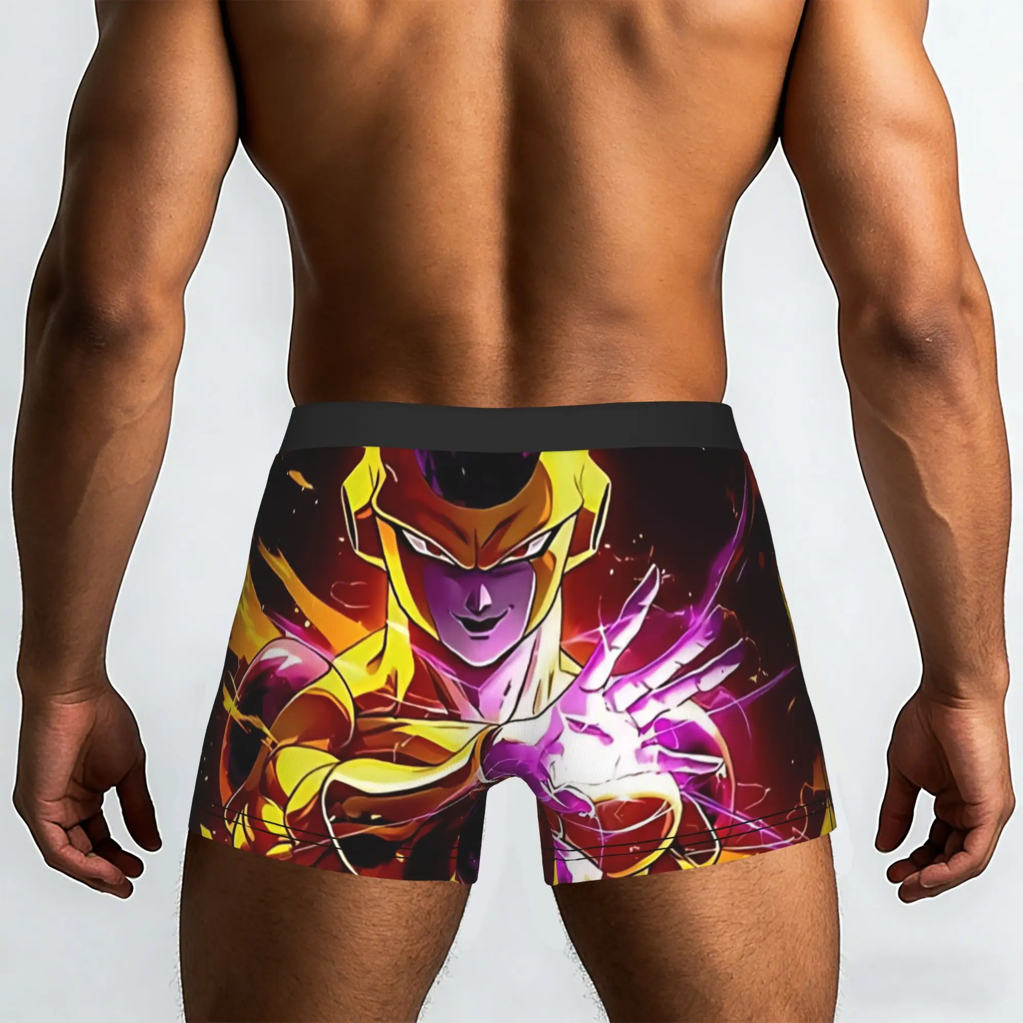 Freezer  Bandai DRAGON BALL Underpants Homme Panties Men's Underwear Ventilate Shorts Boxer Briefs