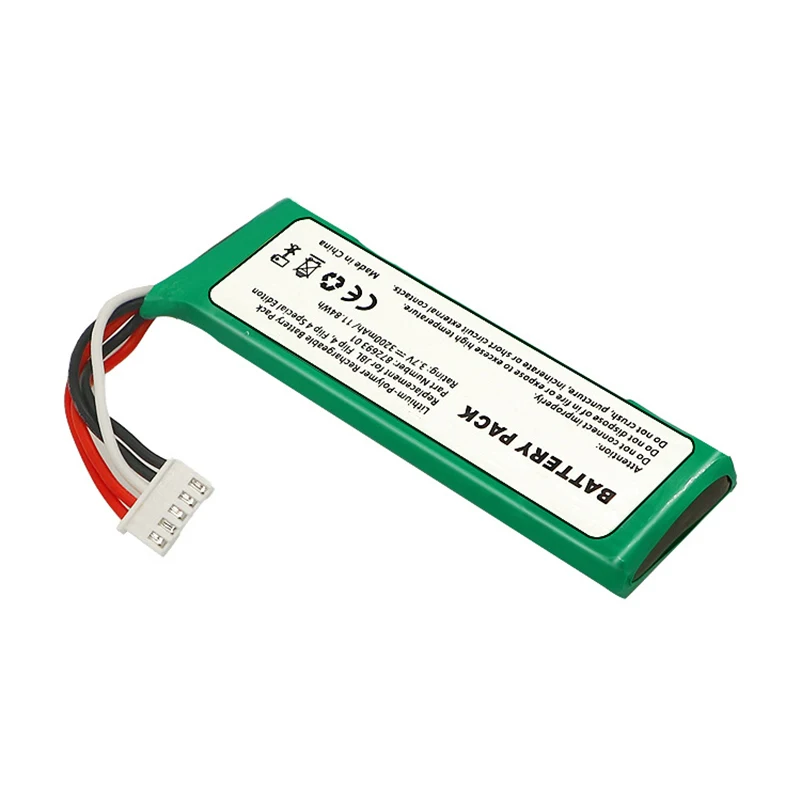 Najlepsza bateria 3,7 V do akumulatorów JBL Flip 4 3200 mAh GSP 872693   01 Do zestawu baterii litowych JBL Speaker Special Edition — zdjęcie produktu 5