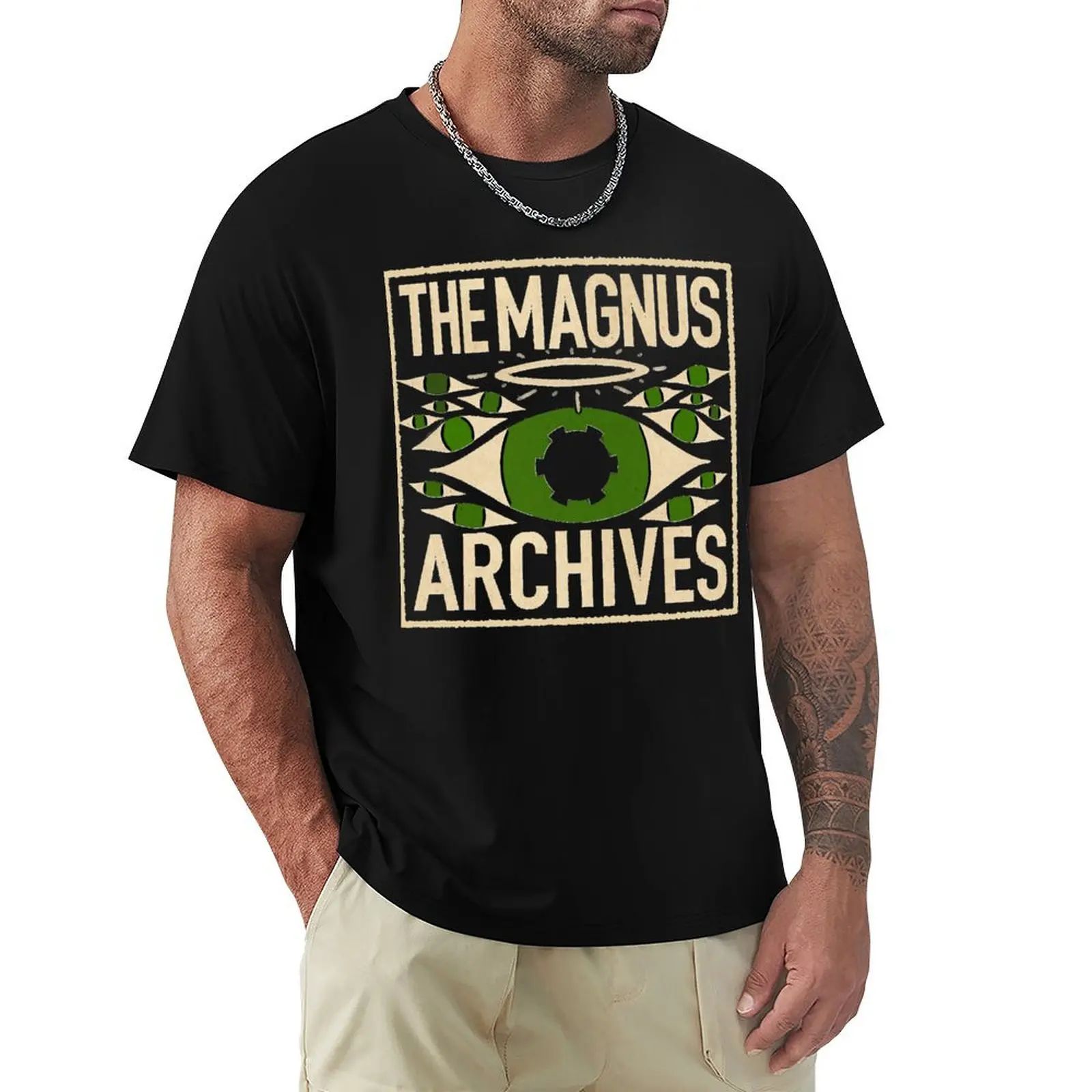 

the-magnus-archives-vintage-Classic- T-Shirt blanks oversized t shirt customs design your own animal prinfor boys men t shirts