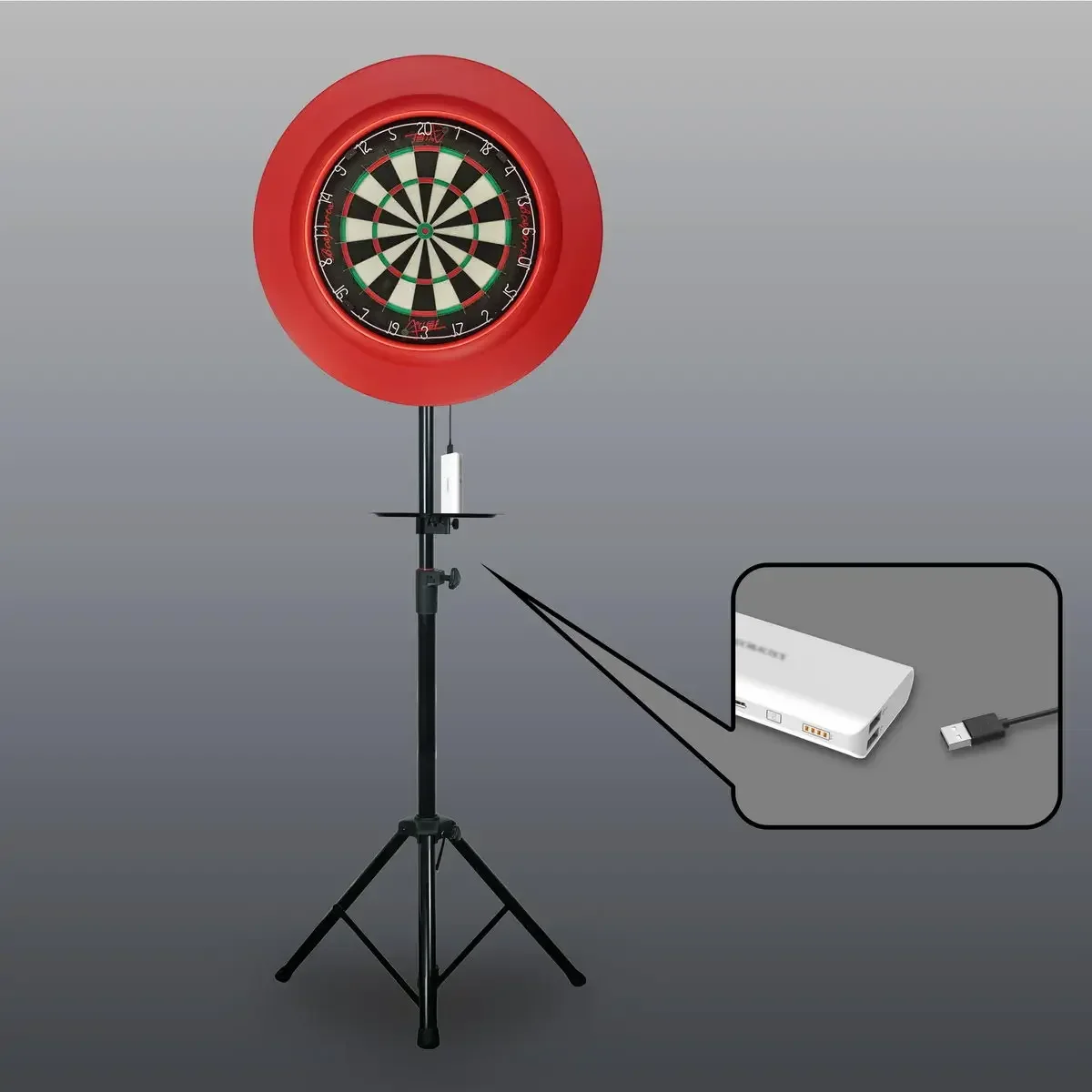 LED PU Dartboard Surround for 18 inch dartboard