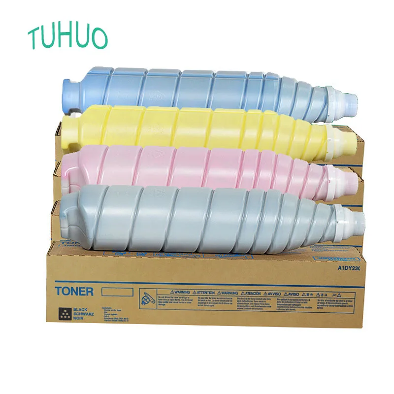1PCS TN-615 TN615 Toner Cartridge For Konica Minolta Bizhub Press C8000 SC8000 High Quality Compatible Copier tn615 CMYK:1300g