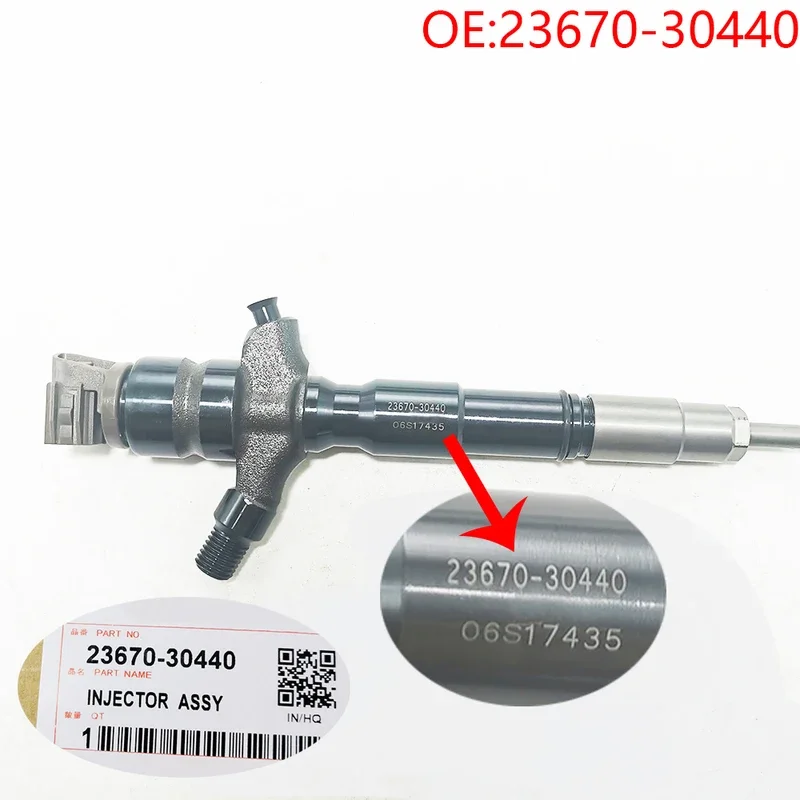 For 23670-30440 2367030440 High Quality Diesel Common Rail Injector 23670-30440 For Hot Sale 23670-30440