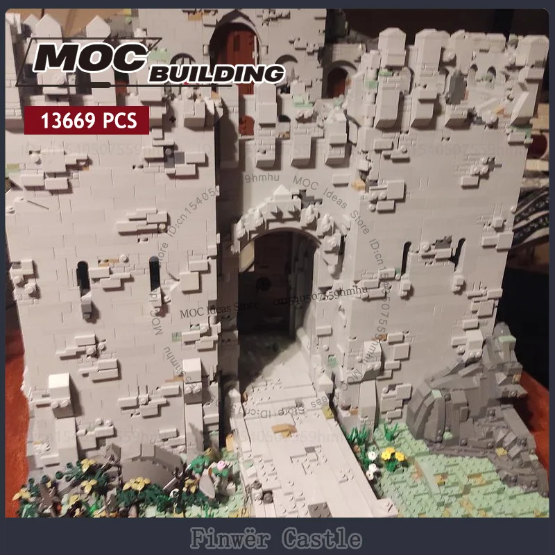 Castle Module MOC Building Blocks Famous Architecture Technology Bricks Collection Creative Toys Display Diorama Xmas Gift