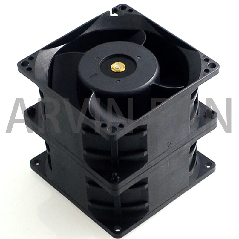 Ventilador duplo do impulsionador do carro do motor, DFTA0880Y2U, 12V, 7.2A, 8080, 80x80x80mm, Violência, Novo