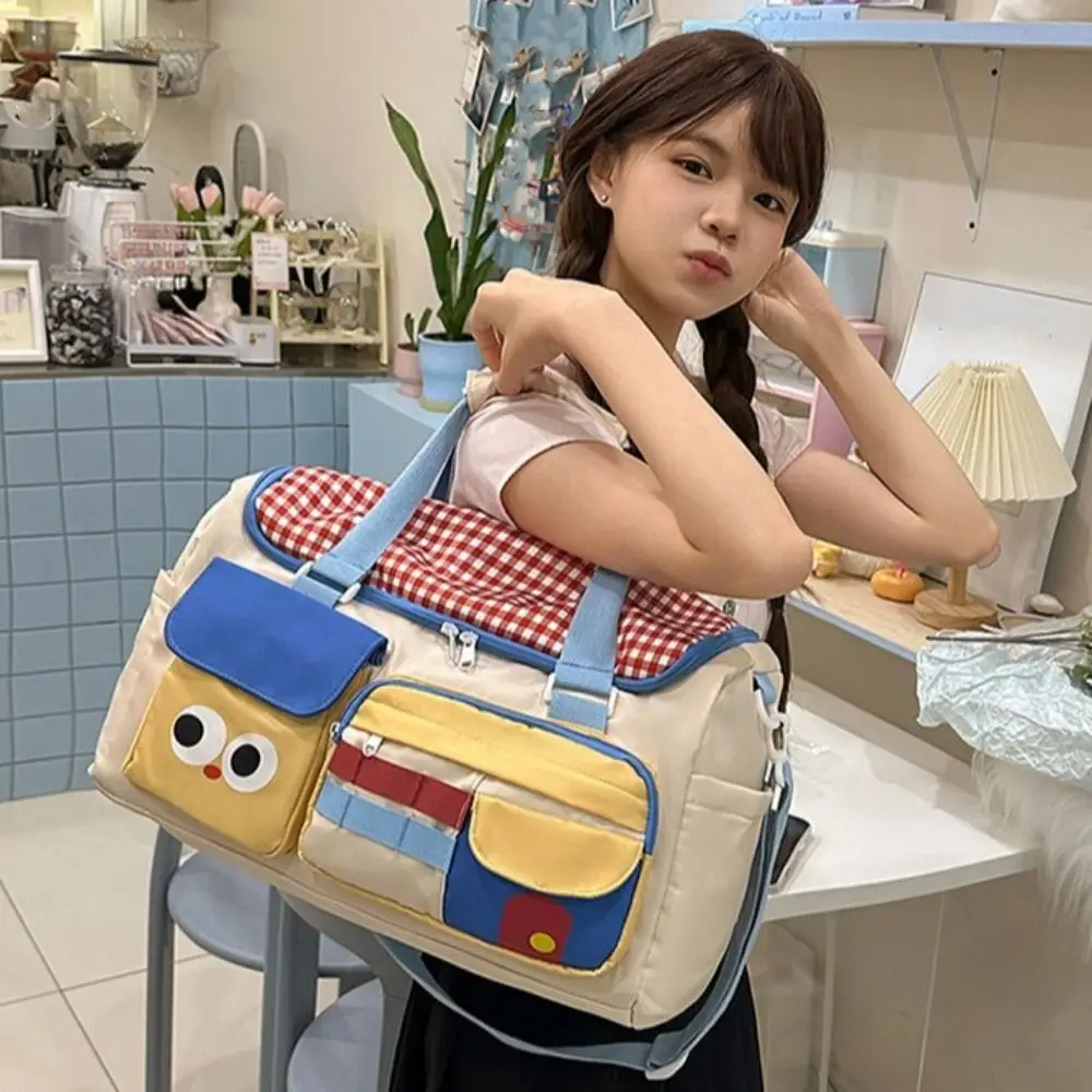 大容量ドーパミントラベルバッグ 複数のポケット 専用シューズコンパートメント トラベルダッフルバッグ オックスフォード防水荷物