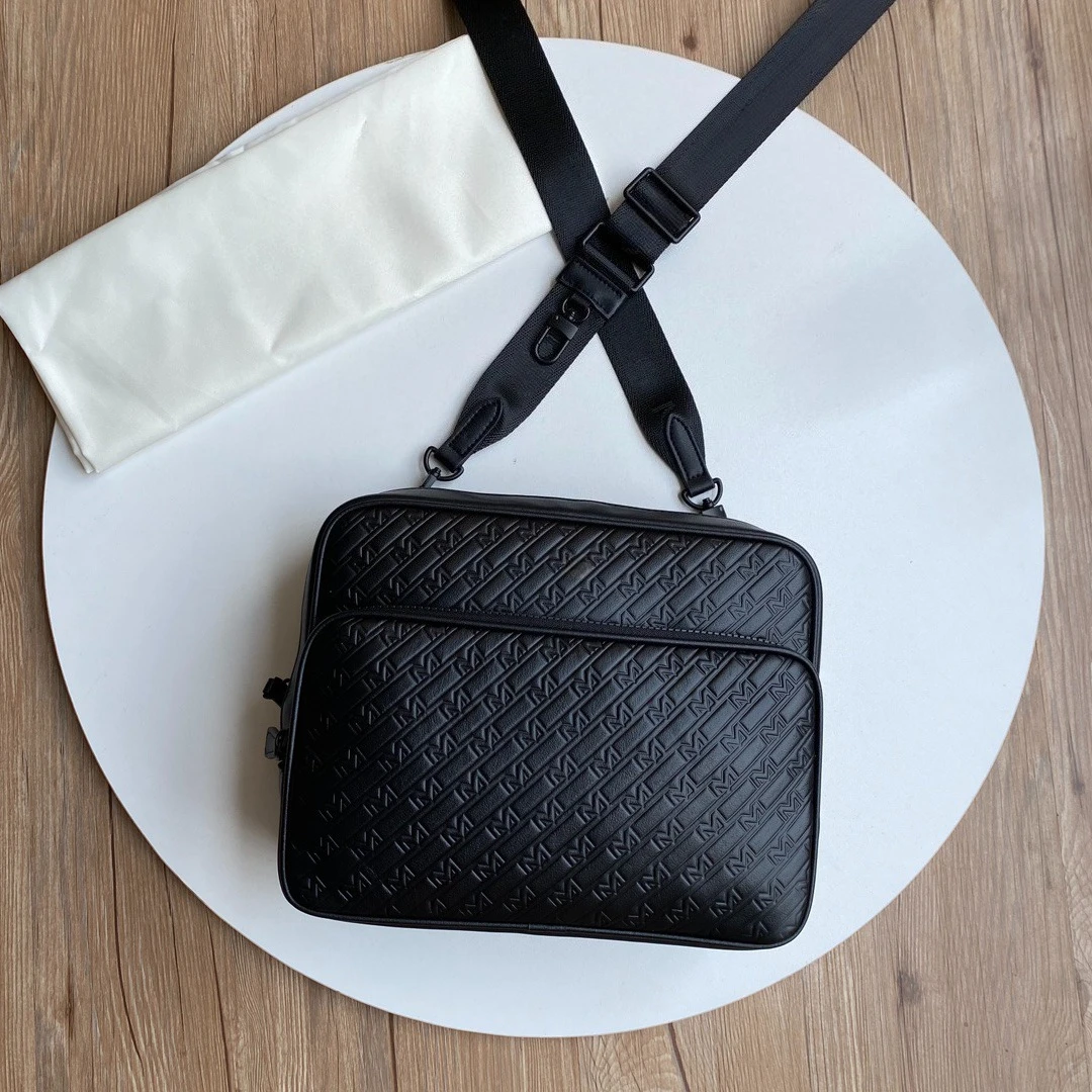 

Luxury Mens Crossbody Bags Classic Simple High Quality Shoulder Bag Multifunctional Business Bag for Commuting and Daily Use