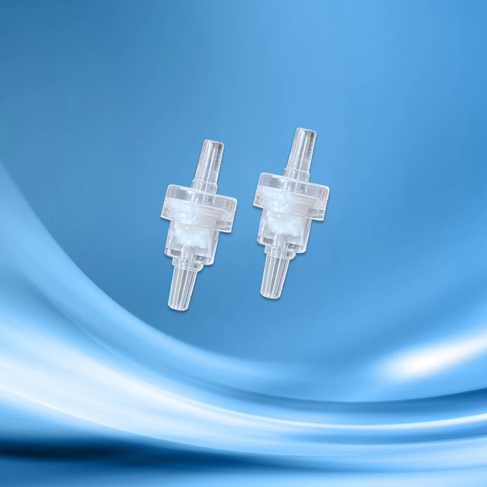 

100PCS Low Cracking Pressure Premium Medical Inline Duckbill Check Valves For USP Class VI Components