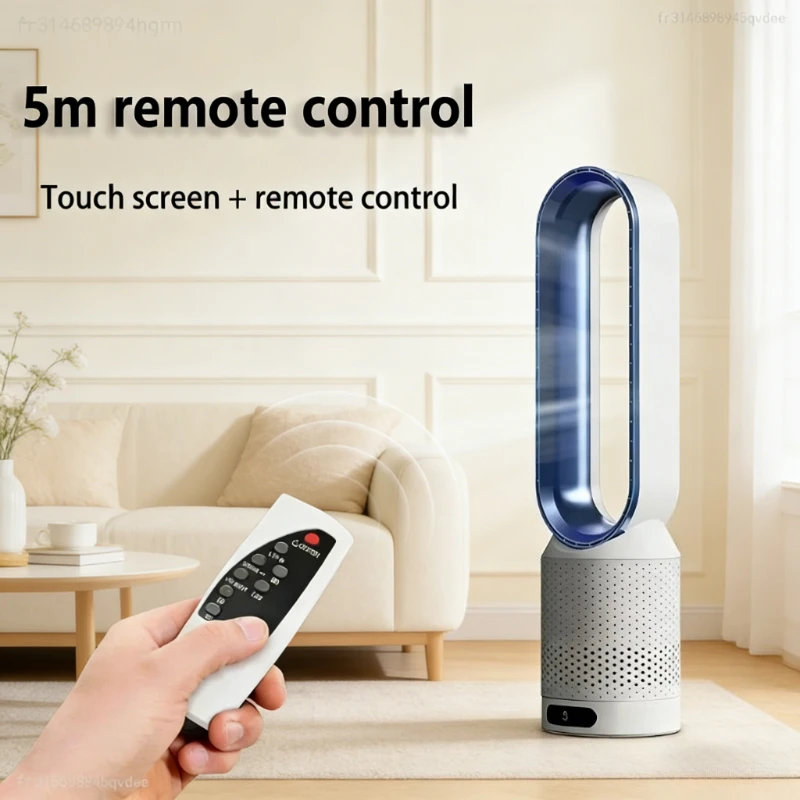 

Бесшумный безлопастной вентилятор-циркулятор воздуха для дома, офиса, спальни, рабочего стола, общежития