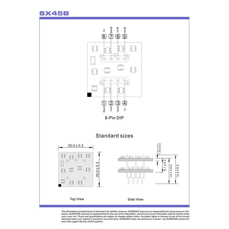 DLHiFi SX45B Fully Discrete OPAMP Replace OPA1612 MUSE02 NE5532 AD827 For HiFi DAC CD Tube Amplifer Phono Crossover Preamp