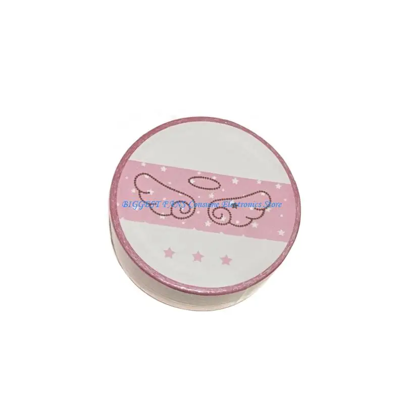 نغمات دافئة من الكاكاو والفراولة اللامعة وشريط واشي لاصق ورقي مرن لتزيين المجلات الفنية