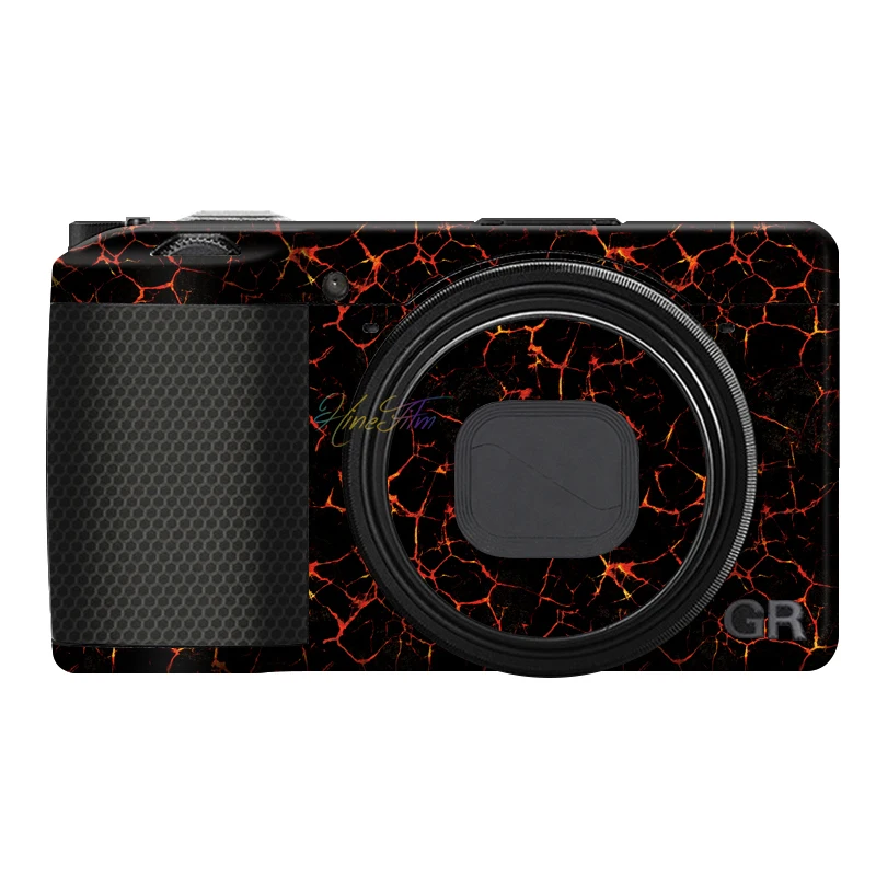 RICOH GR IIIx Urban Edition 迷彩スキンシール貼付品 Hinefilm Skin for RICOH GRIII GR3 Camera Decal Skin Ricoh GR III