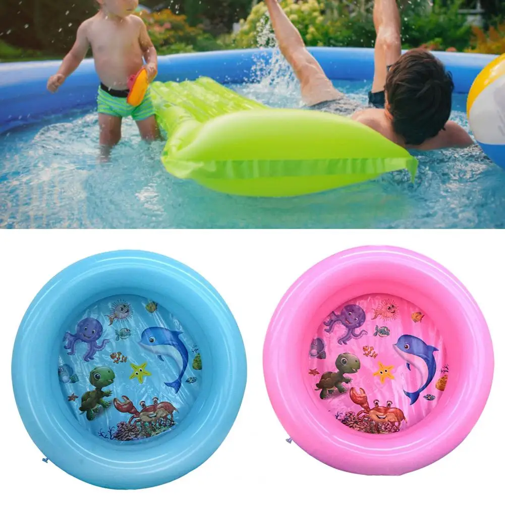 เป็นมิตรกับสิ่งแวดล้อมเด็กบอล Pit Pool Reusable สระว่ายน้ำเด็กรอบรูปร่าง Home Beach Inflatable สระว่ายน้ำน้ำของเล่น