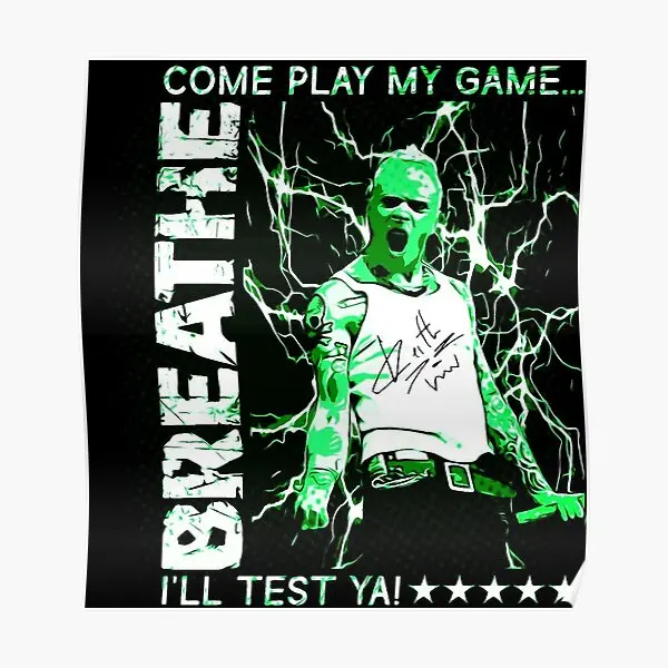 Prodigy Keith Flint Breathe Design  Poster Picture Decor Print Mural Modern Room Wall Vintage Painting Decoration Art No Frame