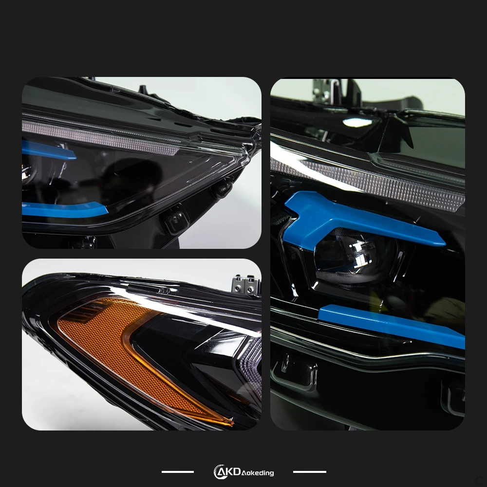 AKD Car Styling for Ford Fusion Headlights 2017-2020 Mondeo LED Headlight Dynamic Signal Auto Accessories