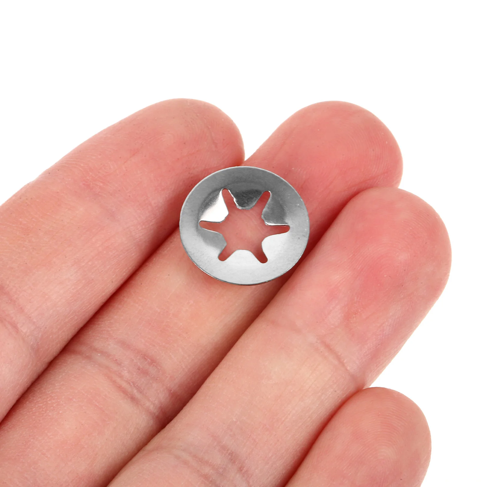 

30Pcs Stainless Steel Retaining Rings Set Strong Grip Various Sizes for Bearings Industrial Production Easy Carry Storage