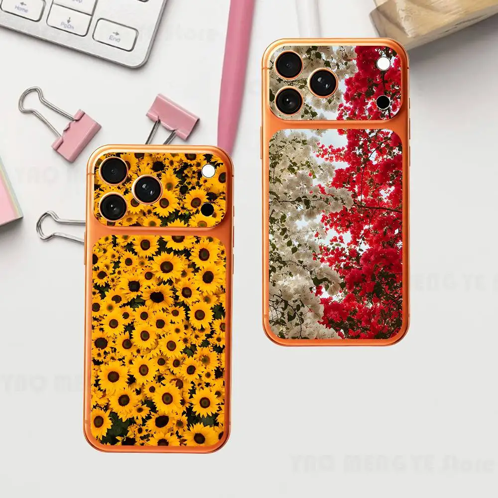 

Small Flowers For Iphone 17 Pro ProMax Back Protective Decorative Sticker Back Cover