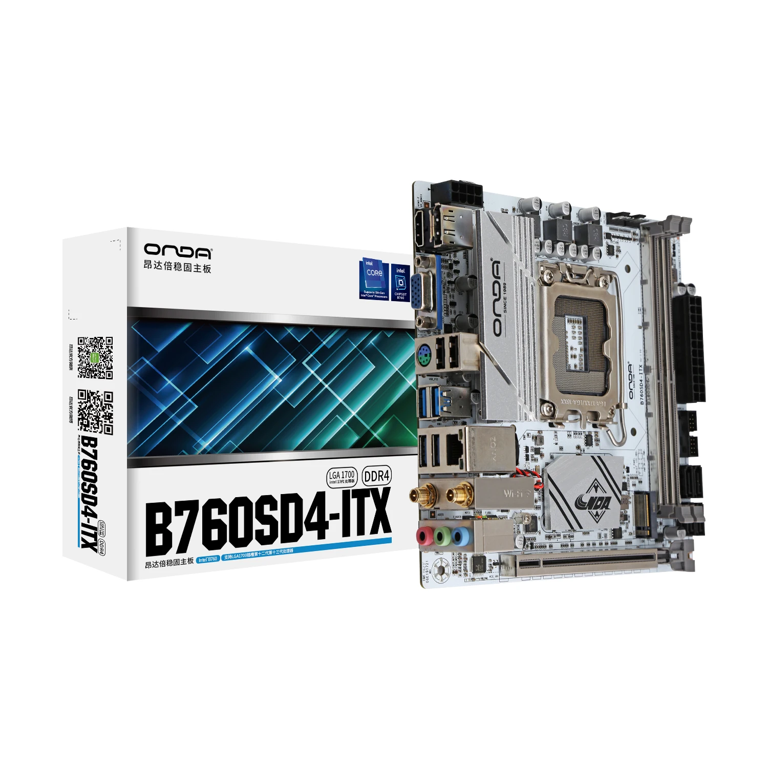 

B760 mini itx Motherboard B760SD4-ITX-W LGA1700 for 12th 13th Gen Corei3/Corei5/Corei7 series processors B760i itx mainboard