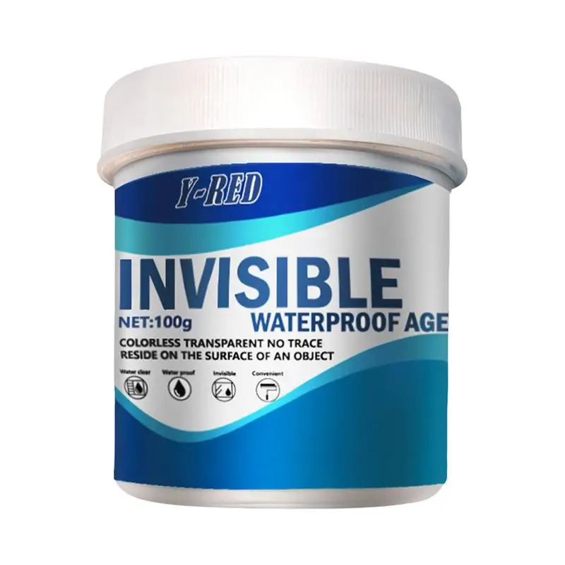 

Invisible Waterproof Agent Long-lasting Protection Clear Coating Adhesive 100g For Invisible Repair Anti Leakage Agent