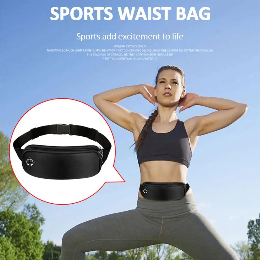 Sports Fanny Pack Women Belt Bag Men Running Waist Bags Gym Mobile Bag Waist Phone Accessories Strap Bags Adjustable Runnin Q8q5