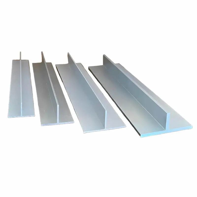 Aluminum T Shaped Molding Trim Aluminum alloy vinyl floor gap transition strip connect Edging closing Flat divider 10 30 50 80mm