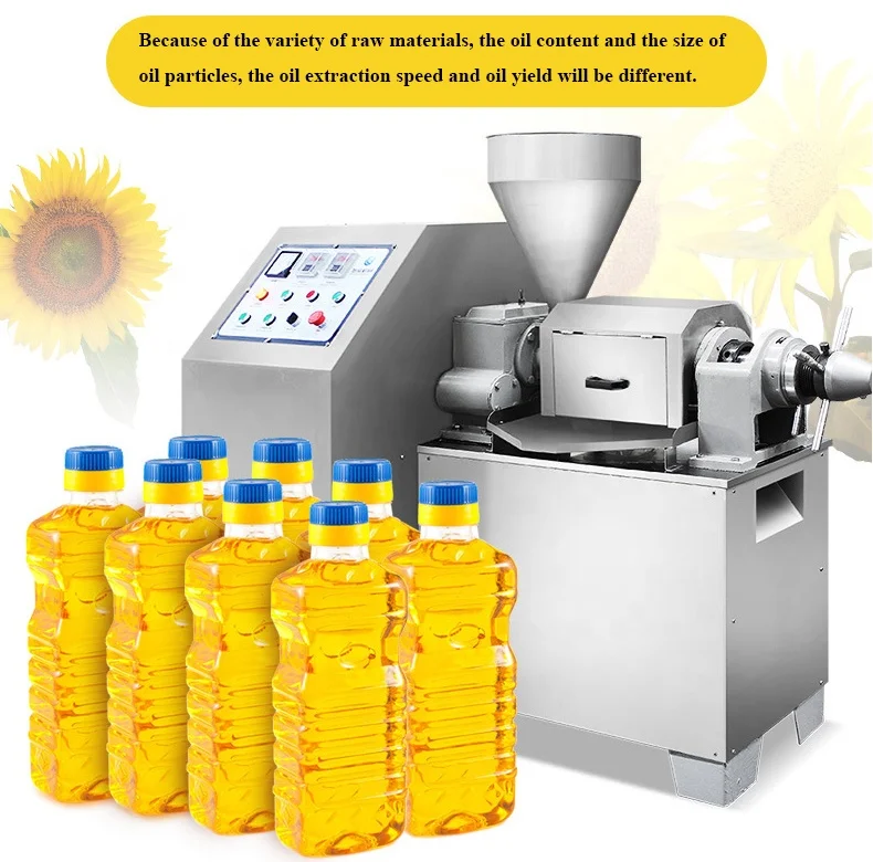 Multi-function Motor Moringa Soy bean Hemp Oil Press Machine Mustard Oil Presser Coconut Oil