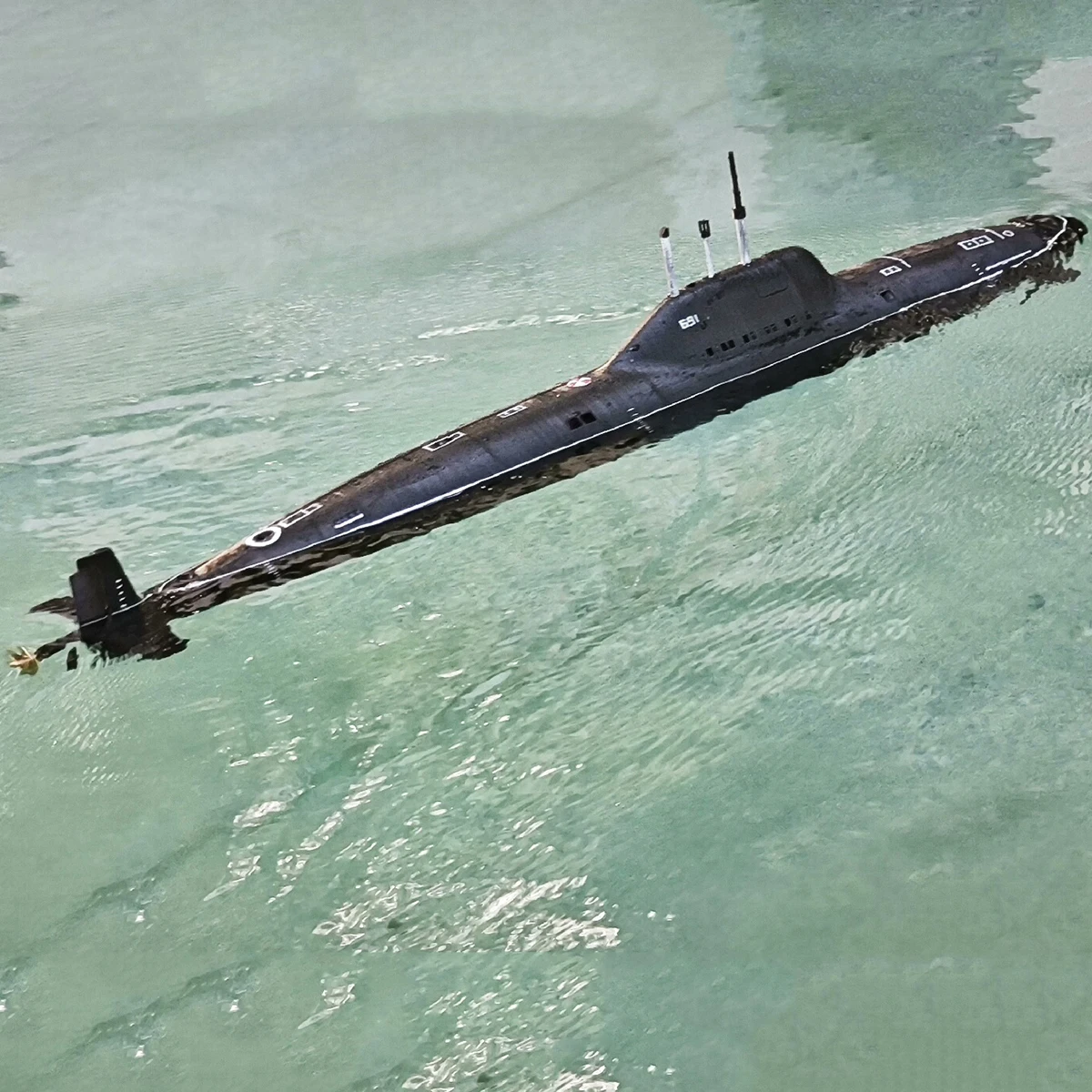 1/100 RC قارب 90 سنتيمتر ألفا الغواصة التحكم عن بعد السفن غرق والغوص RC Schiffe نموذج RTR لعبة السفينة