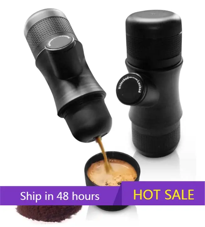 

POWER LEAP Coffee Machine Mini Espresso Coffee Maker OEM Portable Espresso For Outdoor Camping